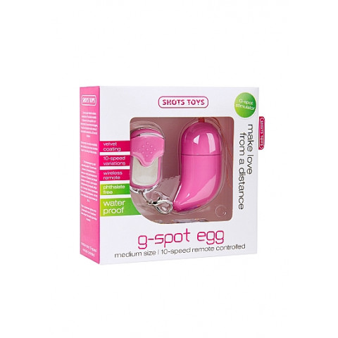 Виброяйцо G-spot Egg medium 6 см