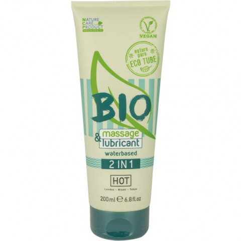 Интимный гель 2 в 1 - HOT BIO, 200 мл