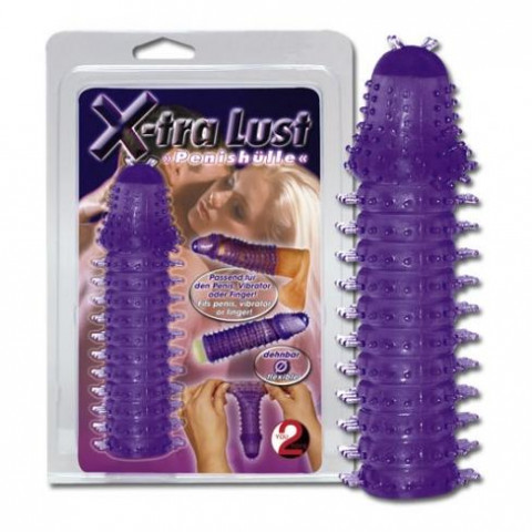 Насадка-удлинитель для члена X-tra Lust, 14.5 см