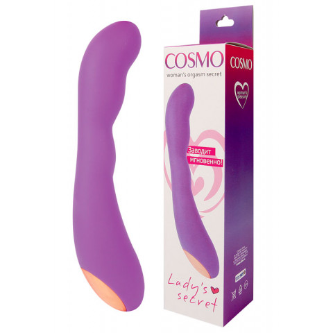 Вибратор для точки G Cosmo 22 см.