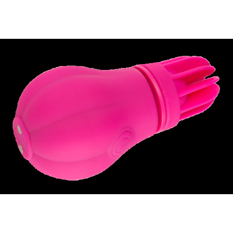 Стимулятор клитора и интимных зон тела с 5ю заменяемыми насадкам Caress 5,3 см