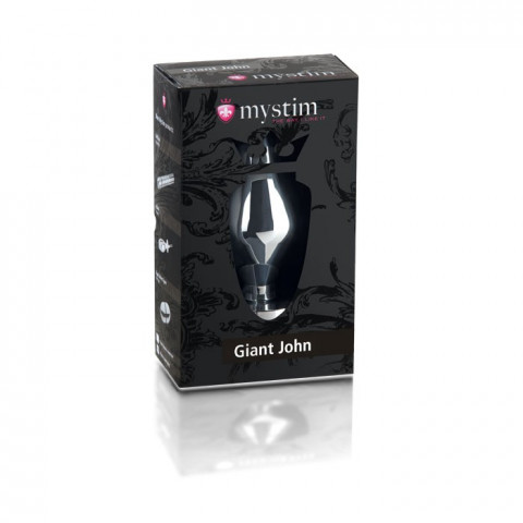 Электростимулятор анальная пробка Giant John butt plug XXL 17 см.