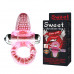 Эрекционное кольцо Sweet vibration ring с вибрацией, 3 см