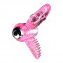 Эрекционное кольцо Sweet vibration ring с вибрацией, 3 см