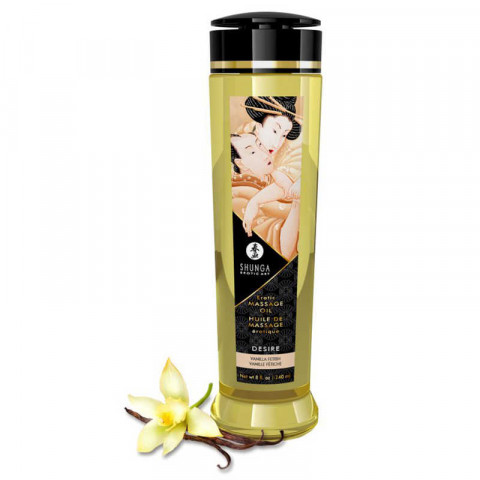 Shunga Desire - массажное масло с ароматом ванили, 240 мл.