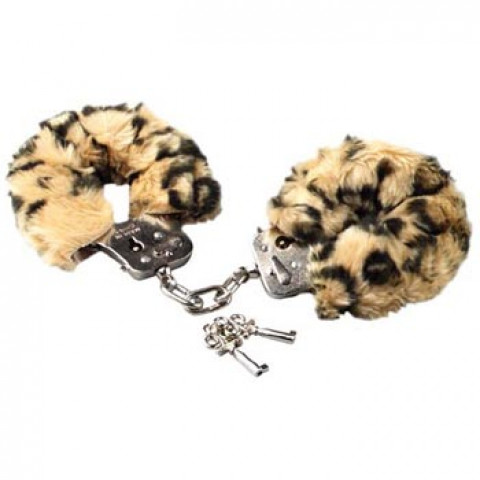 Наручники Love Cuffs, леопардовые
