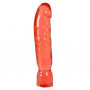Гелевый фаллоимитатор Big Boy Dong Crystal Pink Jelly, 30 см