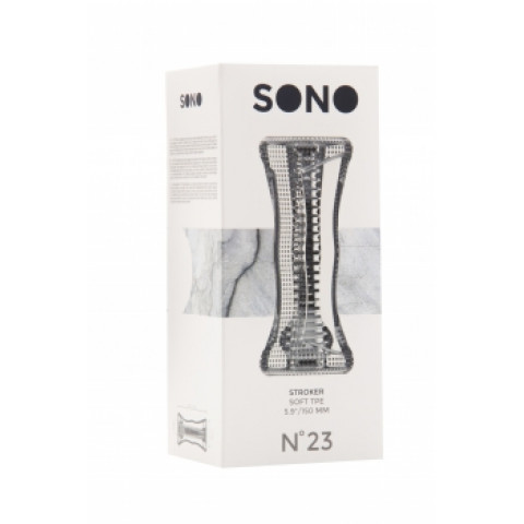 Мастурбатор SONO Black No.23 SH-SON023BLK