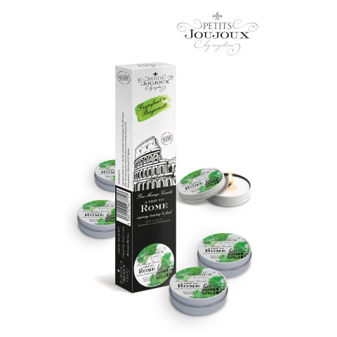 Массажные свечи Petits Joujoux Rome Refill от Mystim (5 свечей 33 гр.)