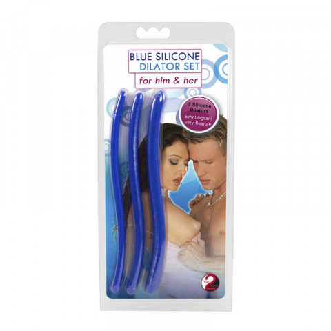 Набор стимуляторов-дилаторов Silicone Dilator Set, 3 шт