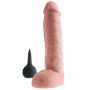 Фаллоимитатор реалистик с имитацией семяизвержения PipeDream King Cock, 27.9 см