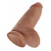 Утолщенный фаллос-реалистик King Cock Chubby от Pipedream, 22.9 см