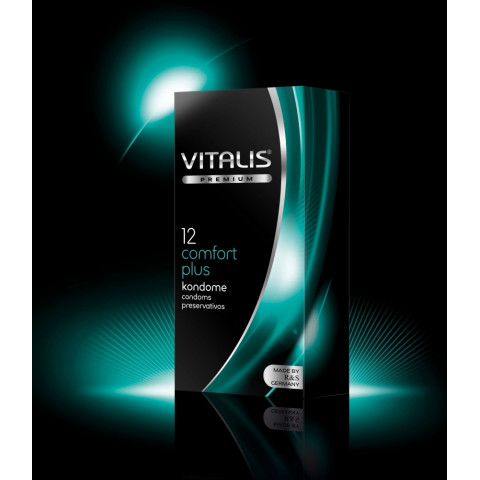 Презервативы Comfort plus - VITALIS premium, 12 шт. в уп. Презервативы Comfort plus - VITALIS premium, 12 шт. в уп.