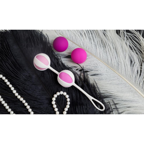 Вагинальные шарики Gvibe Geisha Balls 2 (ex. Fun Toys), 3 см