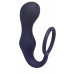 Кольцо для эрекции с анальной пробкой Double Pleasure, 18 см