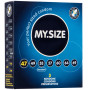 Презервативы MY.SIZE - 4.7 см - 3 шт