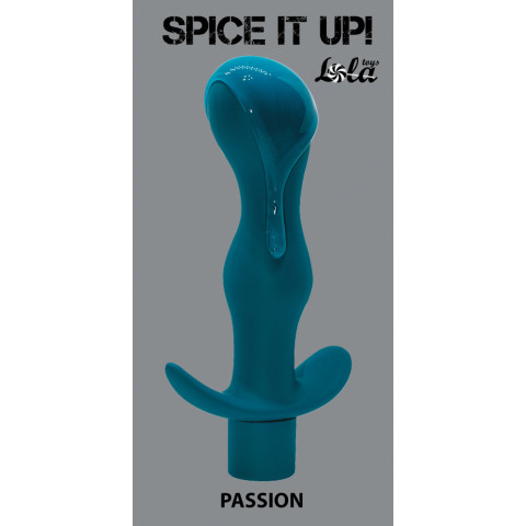 Анальная пробка с вибрацией Passion от Lola Toys Spice It Up, 11 см