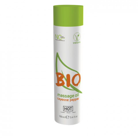 Массажное масло с Кайенским перцем - HOT Bio Cayenne Pepper, 100 мл