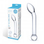 Glas Slimline G-Spot стеклянный стимулятор для точки G, 20х3.5 см