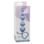 Анальная цепочка Begginers Beads Blue 18 см