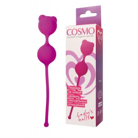 Вагинальные шарики Cosmo, 2,7 см Вагинальные шарики Cosmo, 2,7 см