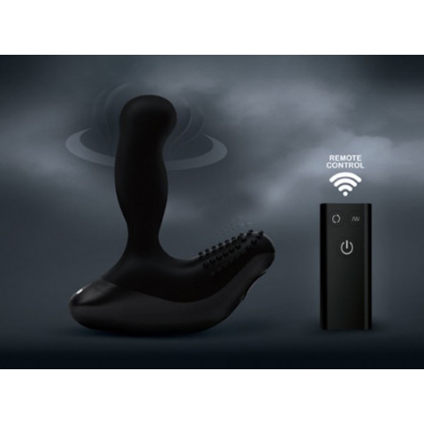 Вибромассажер простаты с вращающейся головкой Revo Stealth by Nexus, 14.5 см