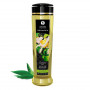 Shunga Kissable Massage Oil - съедобное массажное масло со вкусом зелёного чая, 240 мл.