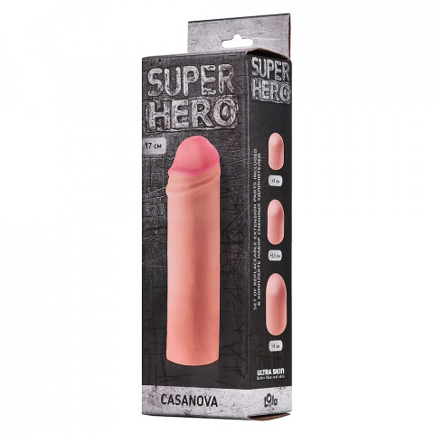 Фаллоудлинитель Super Hero Casanova - Lola (18 см)