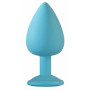 Анальная пробка Emotions Cutie Large Turquoise, 9.5 см