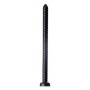 Hosed Ribbed Anal Dildo - огромный анальный фаллос, 50.8х3.8см.