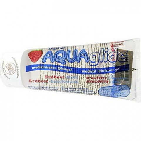 Гель AquaGlide Strawberry, 100 мл