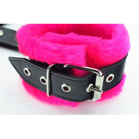 Набор фиксаторов краб с мехом BDSM Light