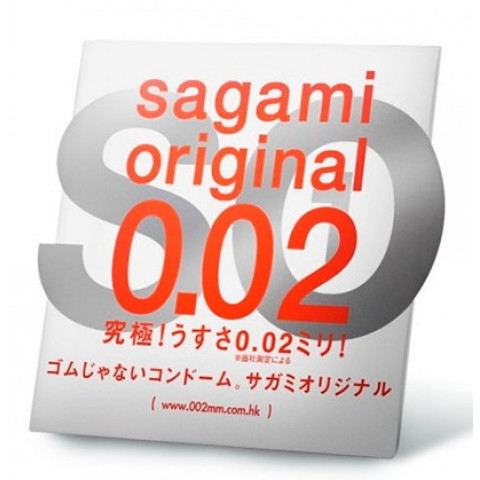 Полиуретановый презерватив Sagami Original 002 - 1 шт Полиуретановый презерватив Sagami Original 002 - 1 шт