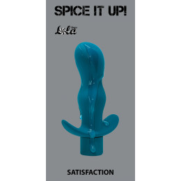 Анальная пробка с вибрацией Satisfaction от Lola Toys Spice It Up, 8 см