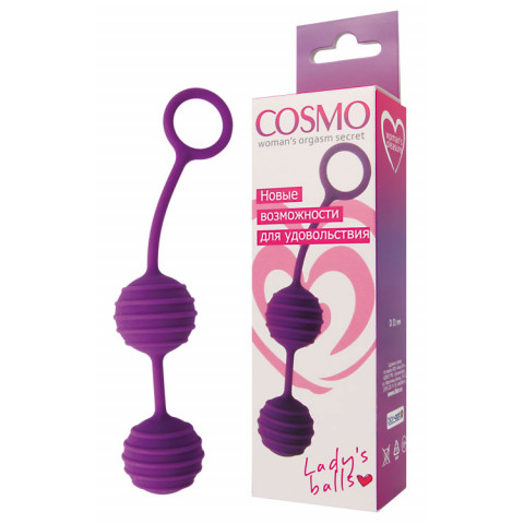 Вагинальные шарики Cosmo, 3,1 см Вагинальные шарики Cosmo, 3,1 см