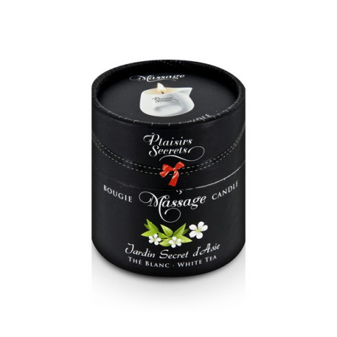 Свеча с массажным маслом White tea от Sas Editions Corcorde, 80 мл