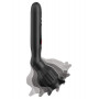 Вибростимулятор для головки с эффектом всасывания Vibrating Roto-Sucker 24 см.
