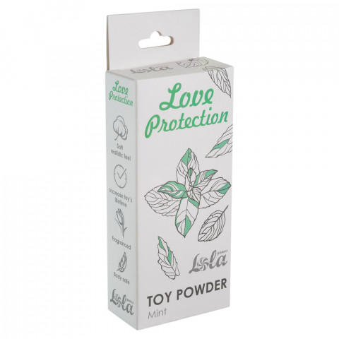 Lola games Love Protection - пудра для игрушек с ароматом мяты, 15 гр.