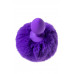 Toyfa Sweet bunny - анальный плаг с хвостом, 13х2.8 см