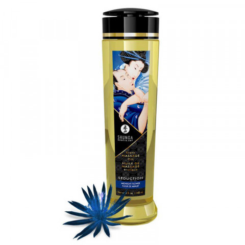 Shunga Seduction - массажное масло с ароматом ночных цветов, 240 мл.