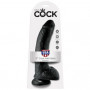 Фаллоимитатор реалистик с мошонкой на присоске PipeDream King Cock, 22.9 см.
