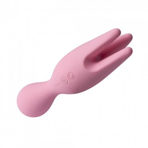 Универсальный вибростимулятор игривыми подвижными тентаклями Svakom Nymph Soft, 15.6 см