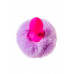 Toyfa Sweet bunny - анальная пробка с хвостиком, 13х2.8 см