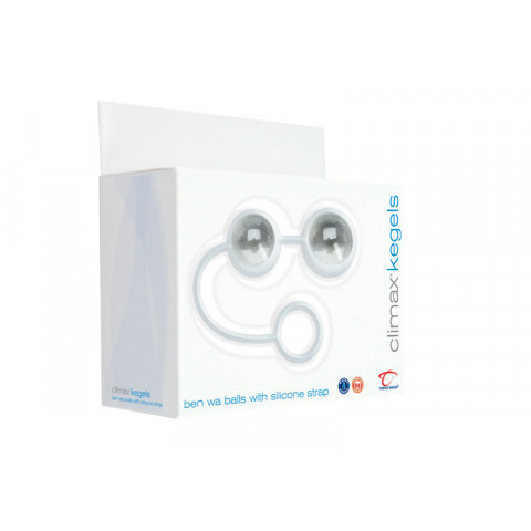 Вагинальные шарики Climax® Kegels Ben Wa Balls with Silicone Strap