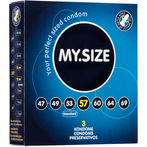 Презервативы My Size 5.7 см, (3 шт)