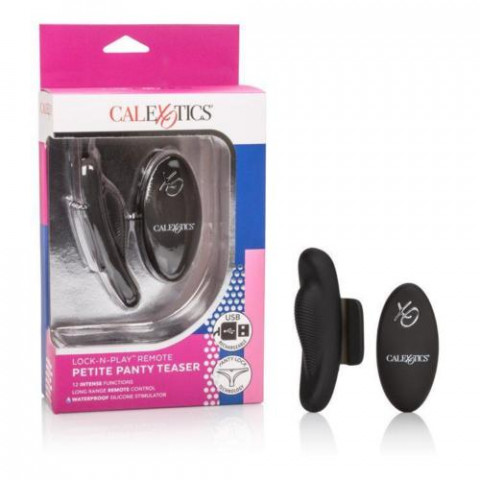 Клиторальный вибратор Remote Lock N Play Panty Tease от California Exotic Novelties, 9.5 см