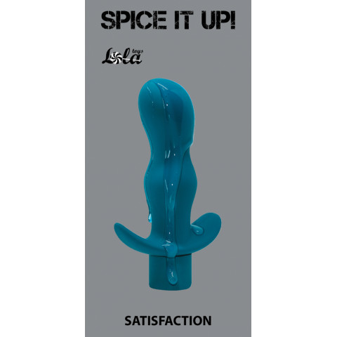 Анальная пробка с вибрацией Satisfaction от Lola Toys Spice It Up, 8 см