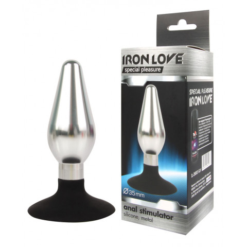 Анальная пробка Iron Love 10 см.