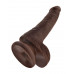 Фаллоимитатор на присоске с мошонкой King Cock 6 Cock with Balls, 17.8 см