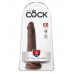 Фаллоимитатор на присоске с мошонкой King Cock 6 Cock with Balls, 17.8 см